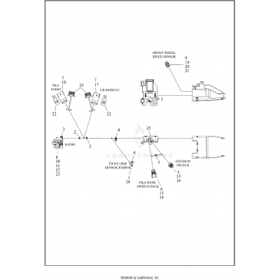 WIRING HARNESS, MAIN - FLHTCUTG, FLHTCUTGANV (2 OF 10)