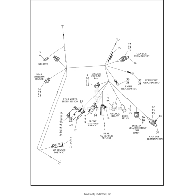 WIRING HARNESS, MAIN (6 OF 11)
