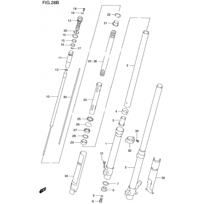 FRONT DAMPER (MODEL W)