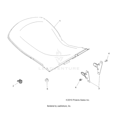 BODY, SEAT - A19SXN85A8 [49ATVSEAT11SPXP850]