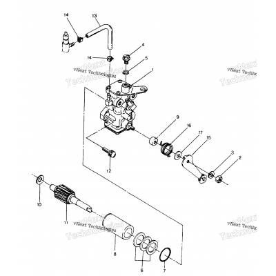 Oil Pump Assembly Trail Blazer