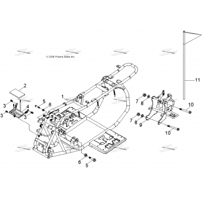 Chassis, Frame & Swing Arm