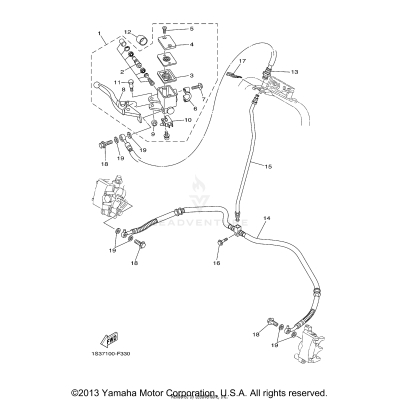FRONT MASTER CYLINDER