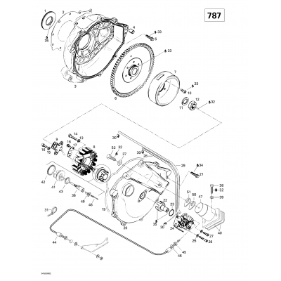 Magneto, Oil Pump (787)