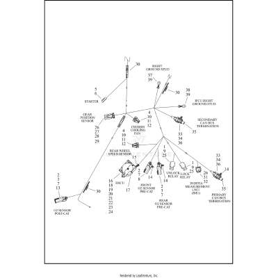 WIRING HARNESS, MAIN - FLHX (6 OF 11)