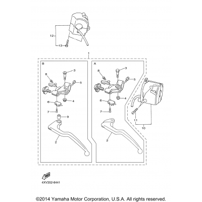 Handle Switch Lever