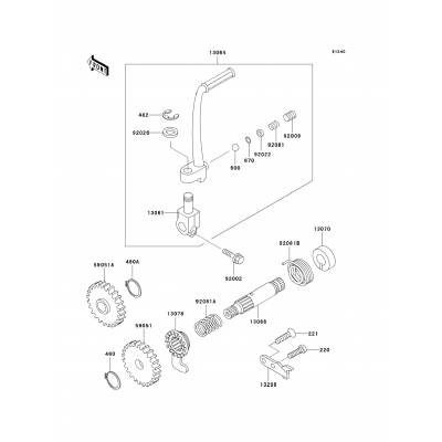 Kickstarter Mechanism