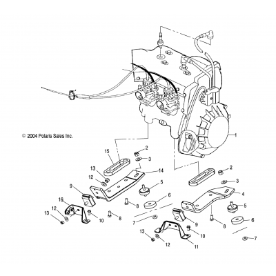 Engine Mounting /Be/S05nt5bs/Be