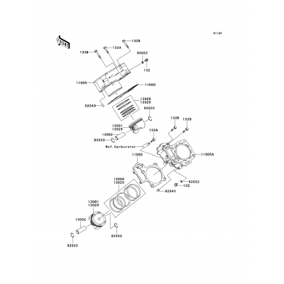 Cylinder/Piston(s)