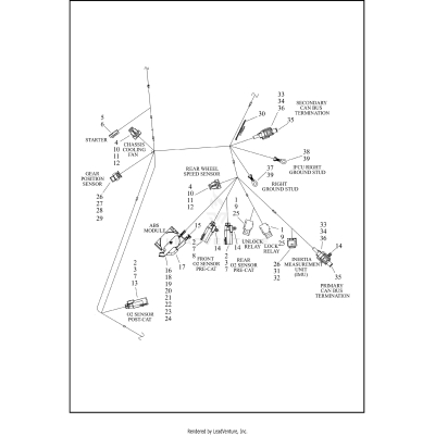 WIRING HARNESS, MAIN (7 OF 12)