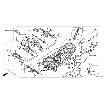 THROTTLE BODY (ASSY.)