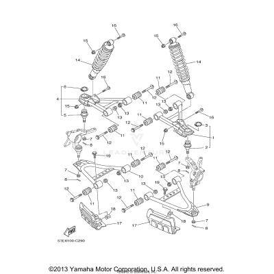 FRONT SUSPENSION WHEEL