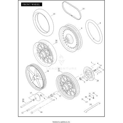 FRONT WHEEL