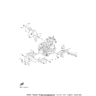 ENGINE BRACKET