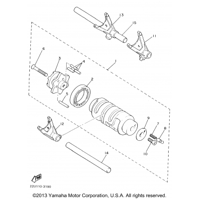 Shift Cam Shift Fork