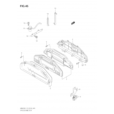 SPEEDOMETER (AN650 L1 E3)