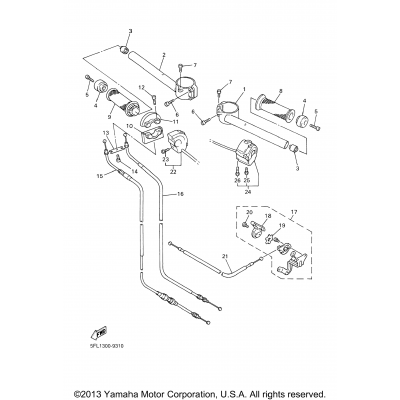 Steering Handle Cable