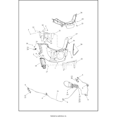 FAIRING, INNER - FXLRST