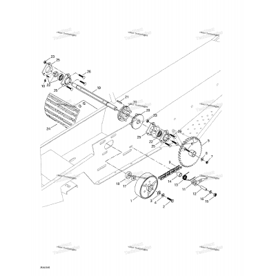 Drive Axle And Track