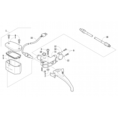 HYDRAULIC BRAKE CONTROL ASSEMBLY