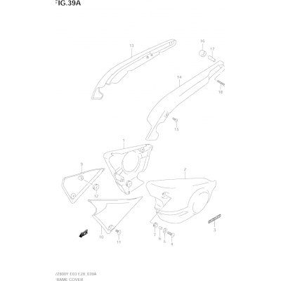 FRAME COVER (MODEL K2/K3)