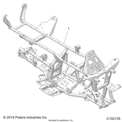 CHASSIS, FRAME - A20SEE50A1/A5/CA1/CA5 (C102135)