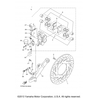 Rear Brake Caliper