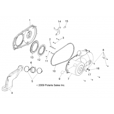 Drive Train, Clutch Cover