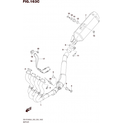 MUFFLER (GSX-R1000L5 E33)