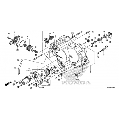 FRONT CRANKCASE COVER