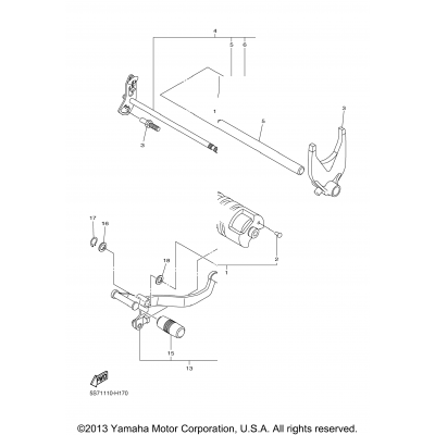 Shift Cam Fork