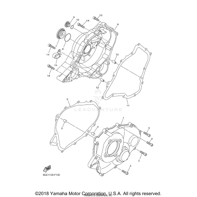 CRANKCASE COVER 1