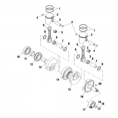 Piston & Crankshaft S01sd5bs