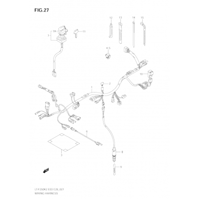 WIRING HARNESS (MODEL K2/K3/K4)