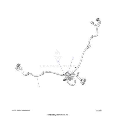 ELECTRICAL, TAILLIGHT HARNESS - A25SZE57C2/E2 (C102628)