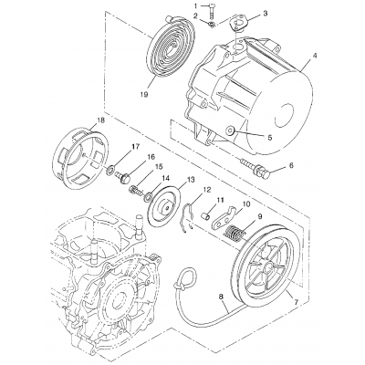 Recoil Starter 600 Xcr