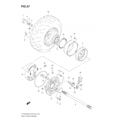 RIGHT REAR WHEEL