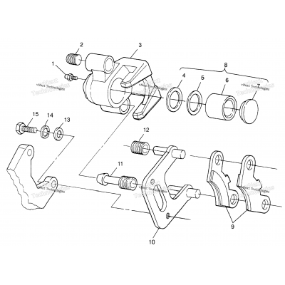 Front Brake Scrambler 500