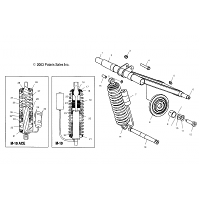 Rear Torque Arm /Dsa (4988658865C01)