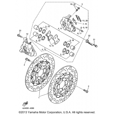 Front Brake Caliper