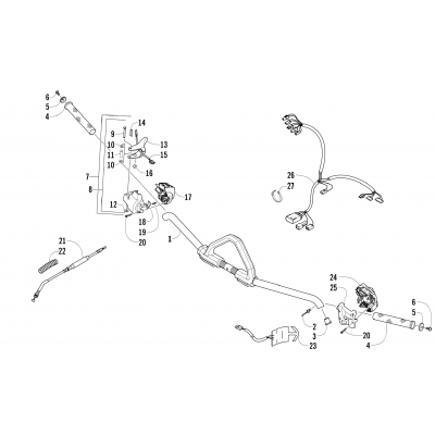 HANDLEBAR AND CONTROLS