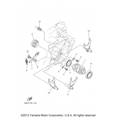 Shift Cam Fork