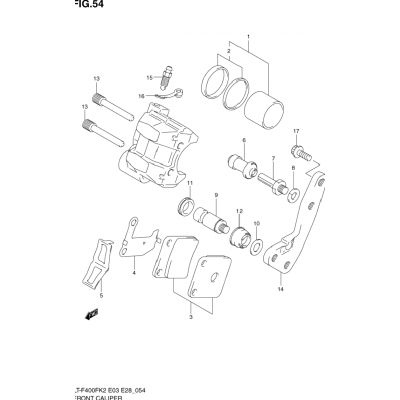 FRONT CALIPER