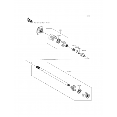 Drive Shaft-Propeller