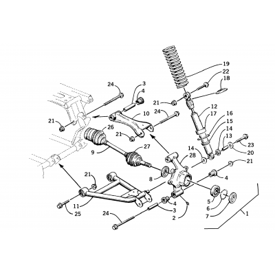 REAR SUSPENSION ASSEMBLY