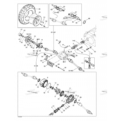 Drive System, Front