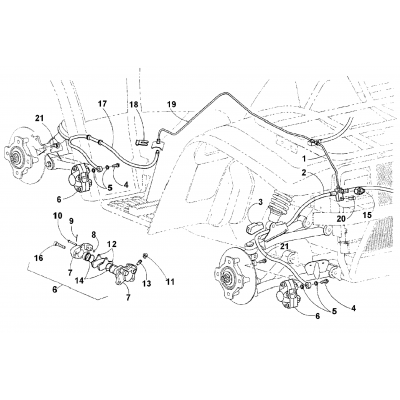 HYDRAULIC BRAKE ASSEMBLY