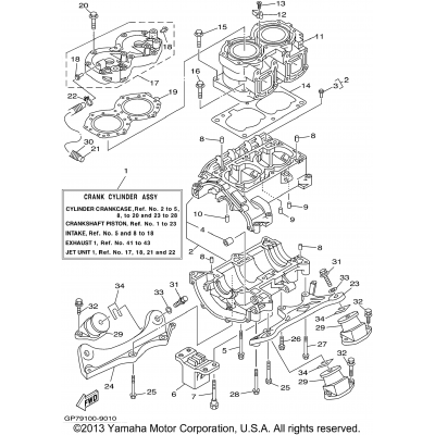 Cylinder Crankcase