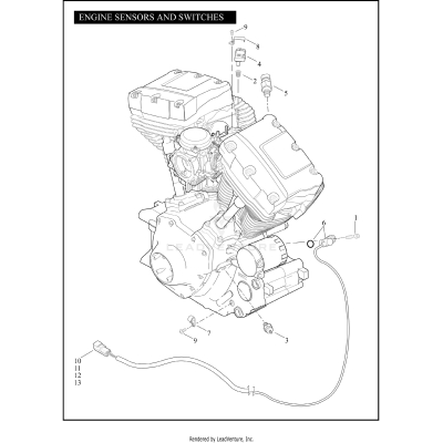 ENGINE SENSORS AND SWITCHES