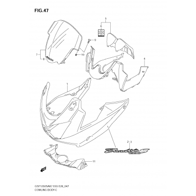 COWLING (MODEL K7)